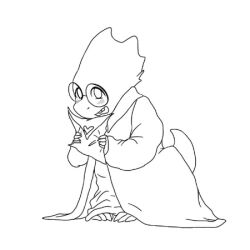 alphys from undertale by nexusmonstrum