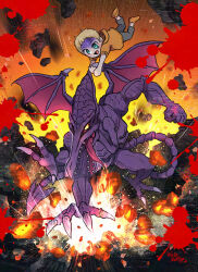 ridley from donkey kong (series) by wakaba (wata ridley)