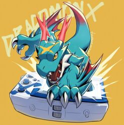 dracomon x-antibody from digimon