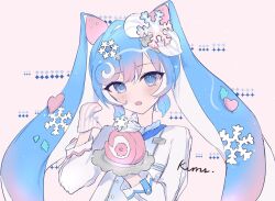 hatsune miku from vocaloid