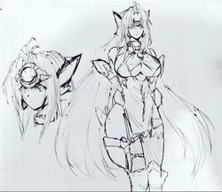kos-mos from xenosaga by negresco