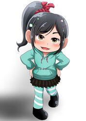 vanellope von schweetz from disney by abutomato