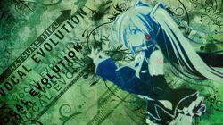hatsune miku from vocaloid by skywaker