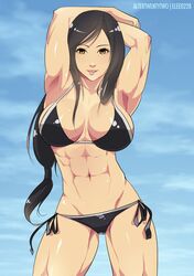 tifa lockhart from final fantasy by elee0228