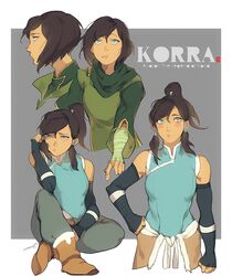 korra from avatar: the last airbender by muito