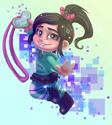 vanellope von schweetz from deviantart