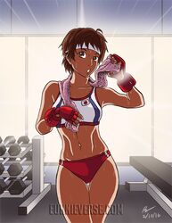 kasugano sakura from capcom by eunnie