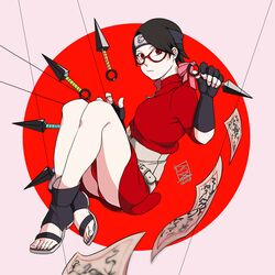 uchiha sarada from naruto
