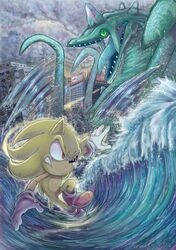 chaos (sonic) from sega
