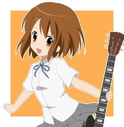 hirasawa yui from k-on! by ochanomizu doggu
