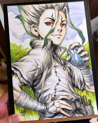 ishigami senkuu from dr. stone by stanley lau