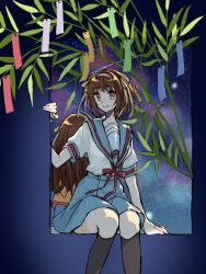 suzumiya haruhi from suzumiya haruhi no yuuutsu