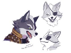 wolf o'donnell from star fox by kechon-san