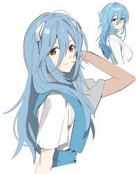 ayanami rei from evangelion: 3.0+1.0 thrice upon a time