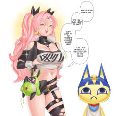 ankha (animal crossing) from animal crossing by huggytug