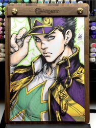 joseph joestar from jojo no kimyou na bouken by stanley lau