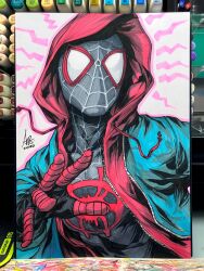 miles morales from marvel by stanley lau
