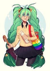 hatsune miku from vocaloid
