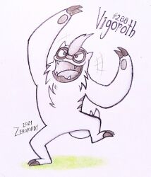 vigoroth from pokemon