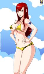 erza scarlet from fairy tail
