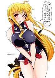 fate testarossa from lyrical nanoha by itachou