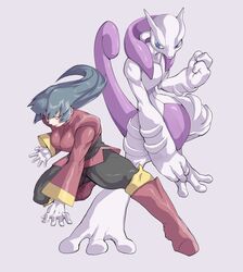 mega mewtwo x from nintendo by ganguro (zerodigiporu)