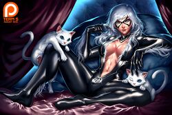 black cat (marvel) from marvel by kuroi-tsuki