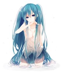 hatsune miku from vocaloid by t miyanagi