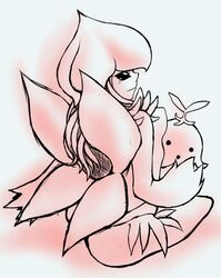 lalamon from digimon by gel shu