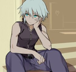 riku from kingdom hearts by nino