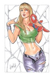 gwen stacy from marvel by elias chatzoudis