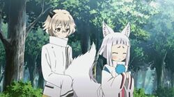 kon (tokyo ravens) from tokyo ravens