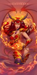 alexstrasza from warcraft by carmen torres