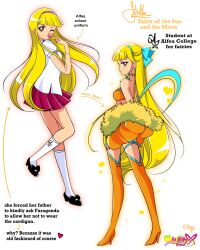 stella (winx club) from bishoujo senshi sailor moon