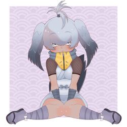 shoebill (kemono friends) from kemono friends