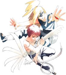 deidara (naruto) from naruto (series) by zifletts