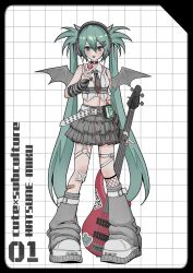 hatsune miku from vocaloid