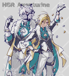 aventurine (honkai: star rail) from honkai: star rail