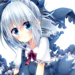 cirno from touhou by ayatan-kiri