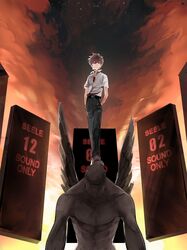 nagisa kaworu from neon genesis evangelion by saifu (sisutakh)
