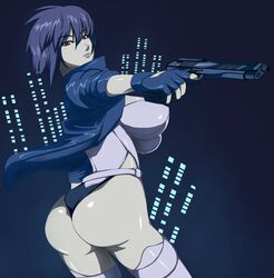 kusanagi motoko from ghost in the shell by otogi tetsurou