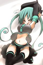 hatsune miku from vocaloid by sora to umi