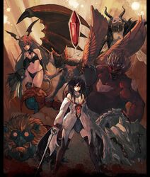 succubus (lord of vermilion) from lord of vermilion by milcoco