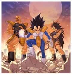 nappa from dragonball z by katsutake