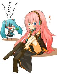 hatsune miku from vocaloid by kumakichi