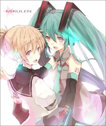 hatsune miku from vocaloid by tetsuo