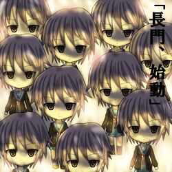 nagato yuki from suzumiya haruhi no yuuutsu by nabeyaki neko