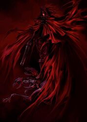 vincent valentine from dirge of cerberus final fantasy vii by nomura tetsuya