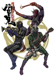 kamen rider hibiki from kamen rider by denkishowgun