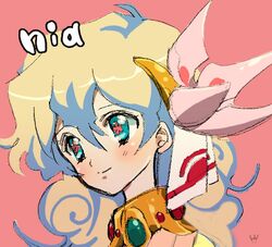 nia teppelin from tengen toppa gurren lagann by takeda hiromitsu